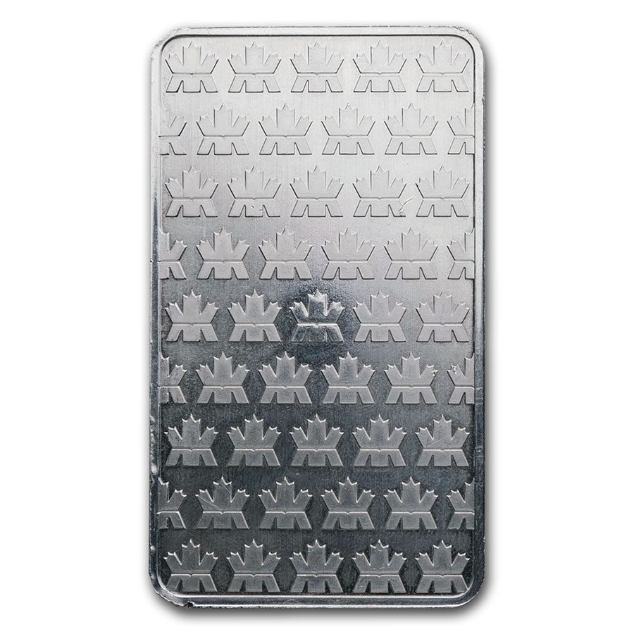 10 oz Silver Bar - Royal Canadian Mint (Secondary Market)