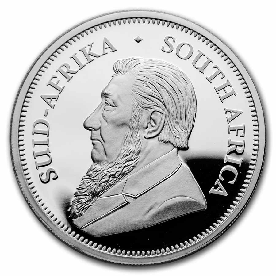 2021 South Africa 2 oz Silver Krugerrand Proof