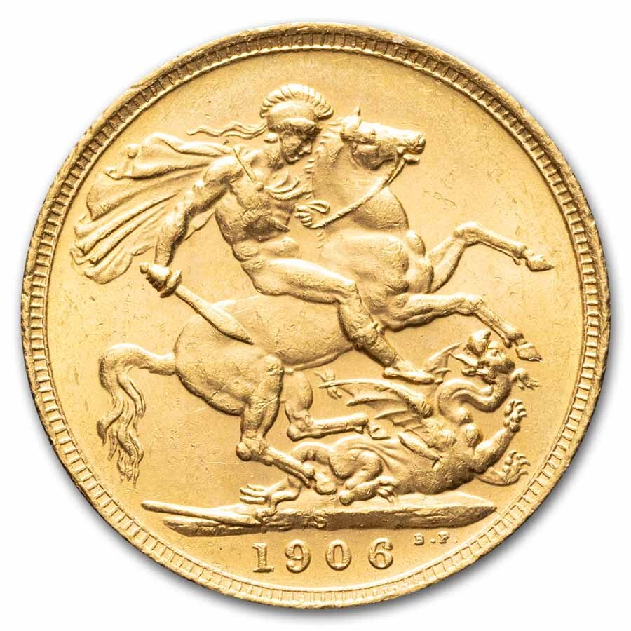 1906-S Australia Gold Sovereign Edward VII BU