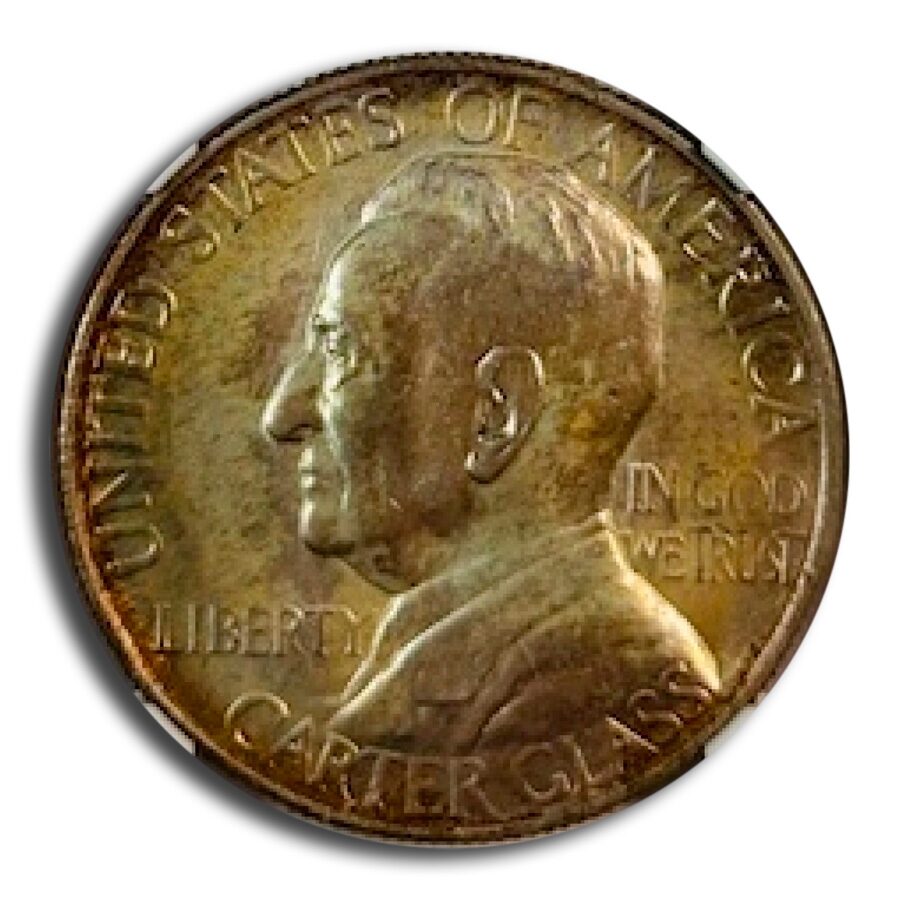 1936 Lynchburg Sesquicentennial Half Dollar MS-66 NGC