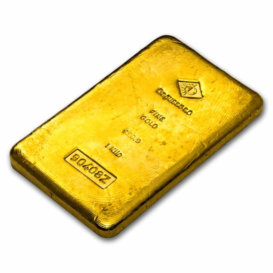 1 Kilo Gold Bar - Degussa