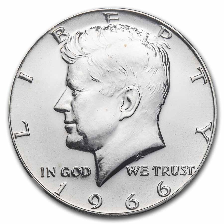 1966 Kennedy Half Dollar SMS MS-67 NGC