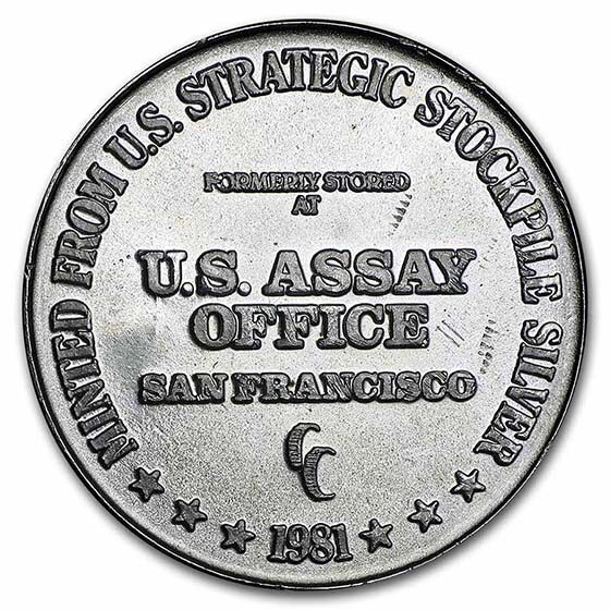1 oz Silver Round - Secondary Market