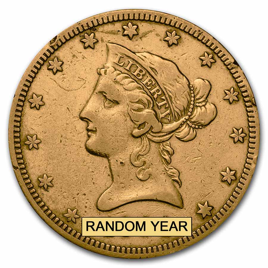 $10 Liberty Gold Eagle New Orleans Mint (Cleaned)