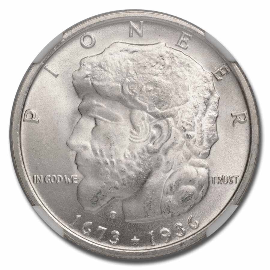 1936 Elgin, Illinois Centennial Half Dollar MS-64 NGC