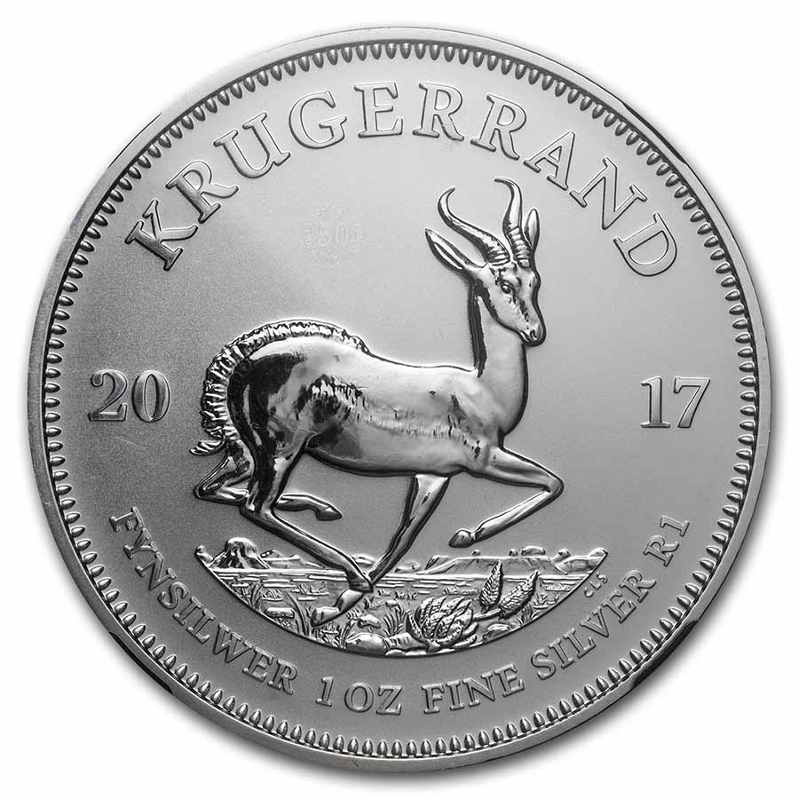 2017 South Africa 1 oz Silver Krugerrand SP-69 NGC (FDI)