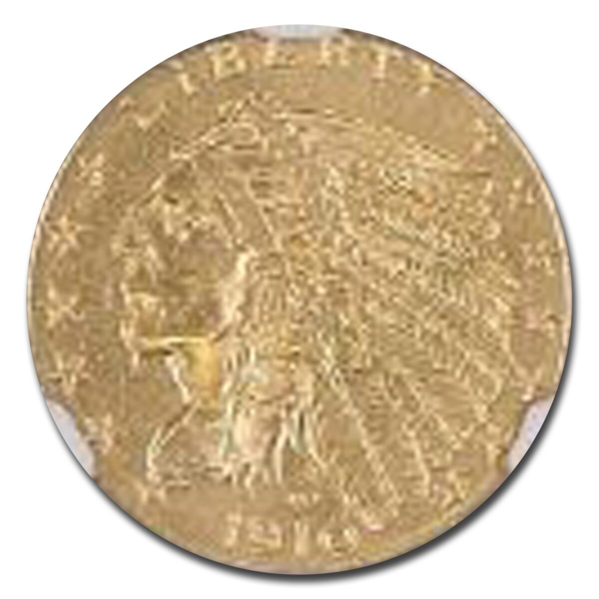 1910 $2.50 Indian Gold Quarter Eagle AU-55 NGC
