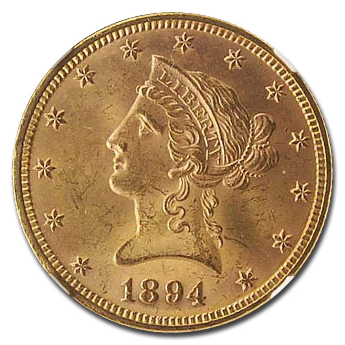 1894 $10 Liberty Gold Eagle MS-63 NGC