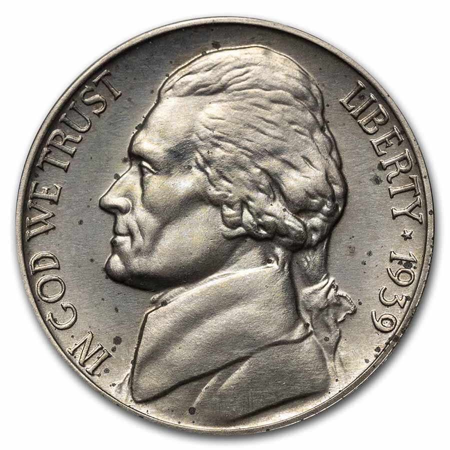 1939 Jefferson Nickel Proof