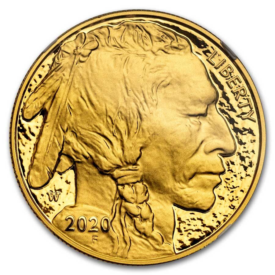 2020-W 1 oz Proof Gold Buffalo PF-70 NGC