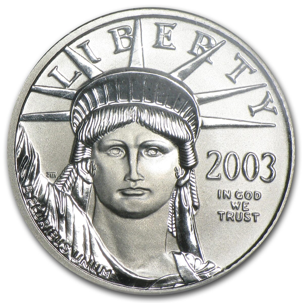 2003 1/10 oz American Platinum Eagle MS-70 NGC