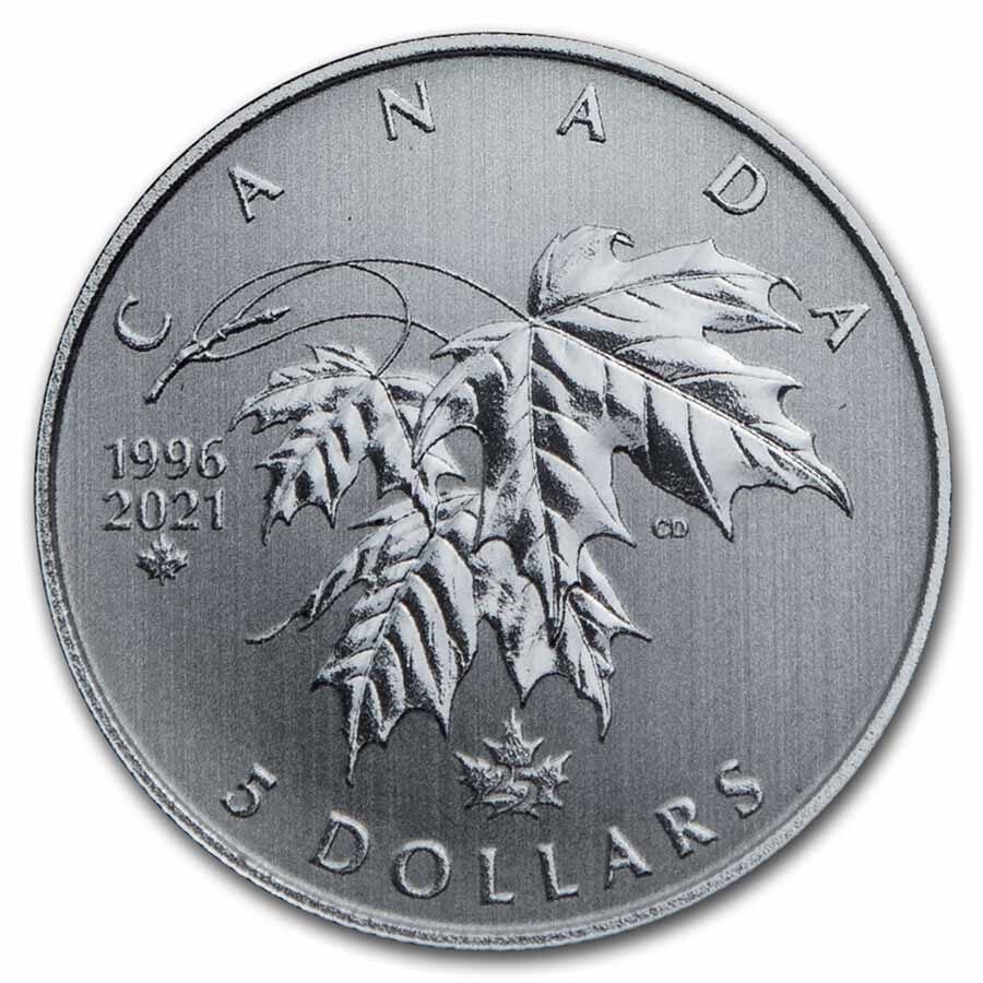 2021 RCM $5 Ag Moments to Hold: 25th of Canada's Arboreal Emblem