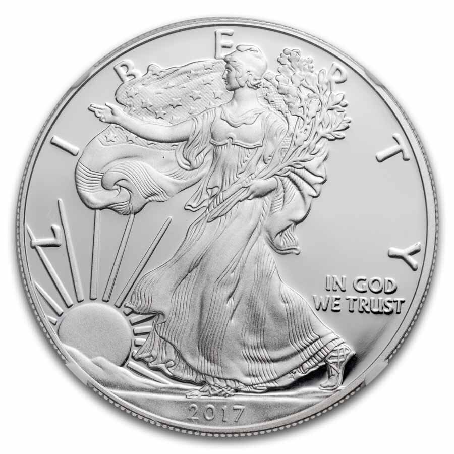 2017-W Proof American Silver Eagle PF-70 NGC