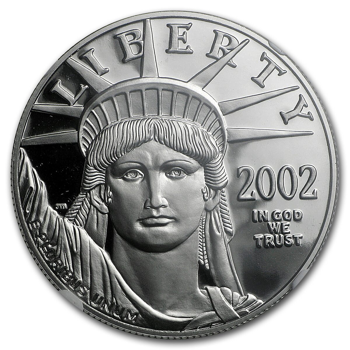 2002-W 1 oz Proof American Platinum Eagle PF-70 UCAM NGC