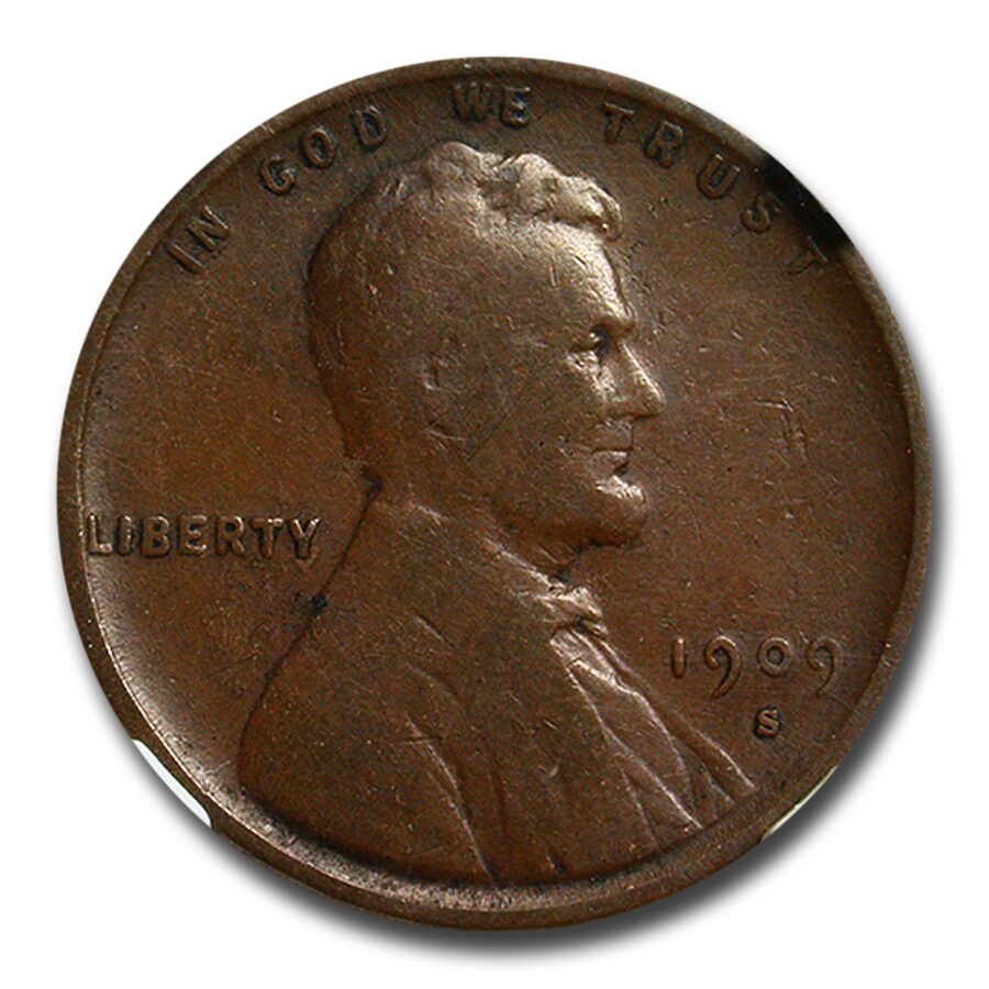 1909-S VDB Lincoln Cent VG-10 NGC (Brown)