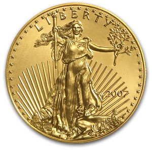 2007 1/10 oz American Gold Eagle MS-69 PCGS (FS)