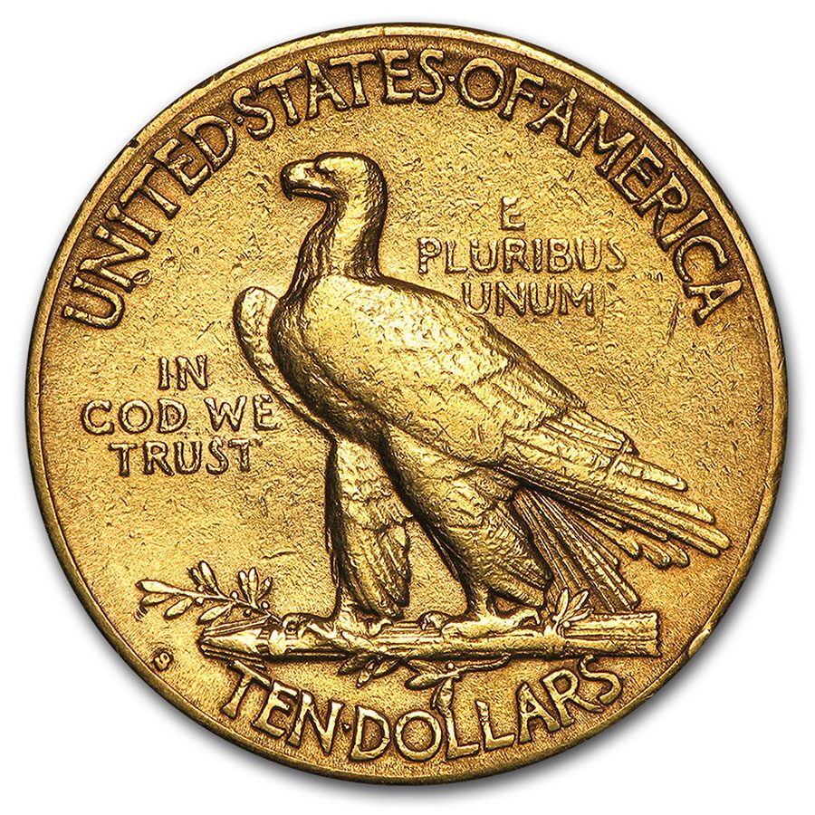 $10 Indian Gold Eagle (Cleaned)
