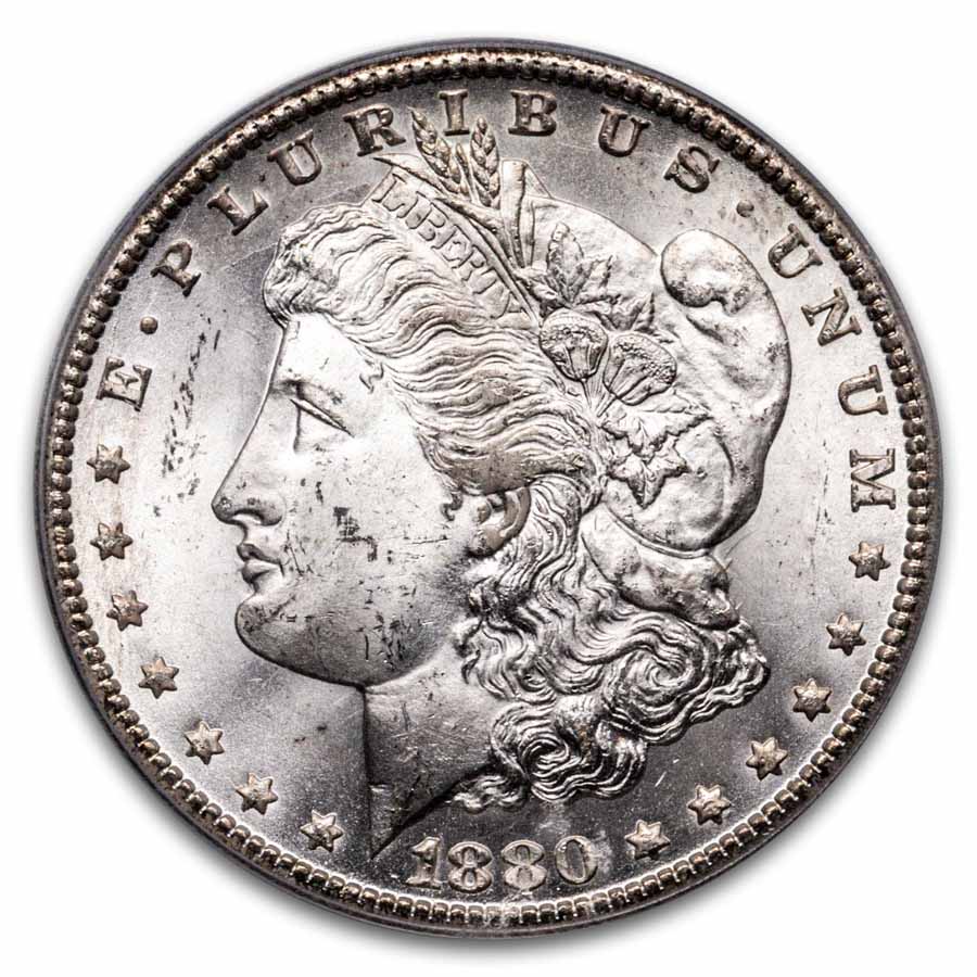 1880-CC Morgan Dollar MS-65 PCGS