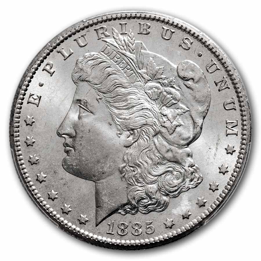 1885-CC Morgan Dollar MS-66 PCGS