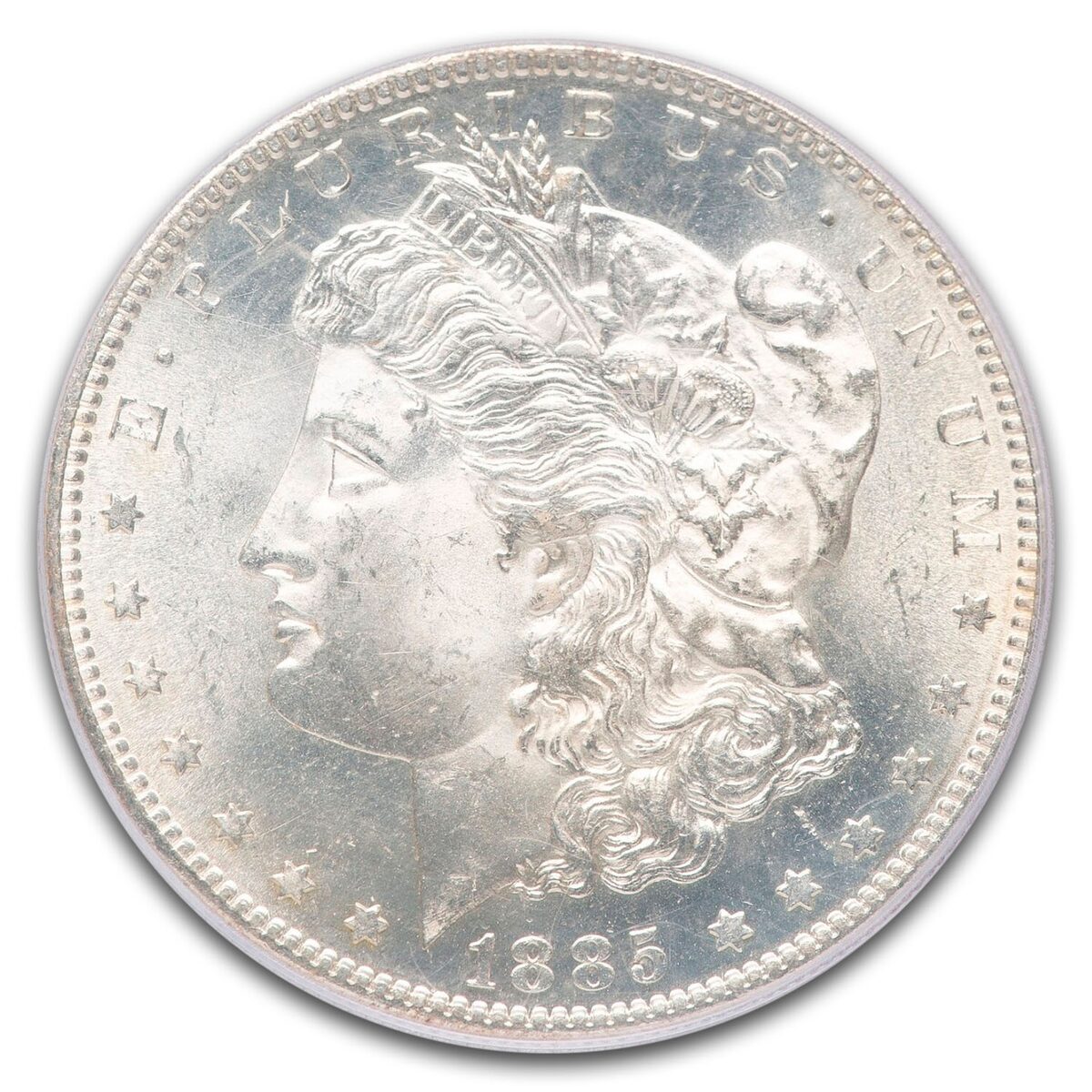 1885-S Morgan Dollar MS-65 PCGS