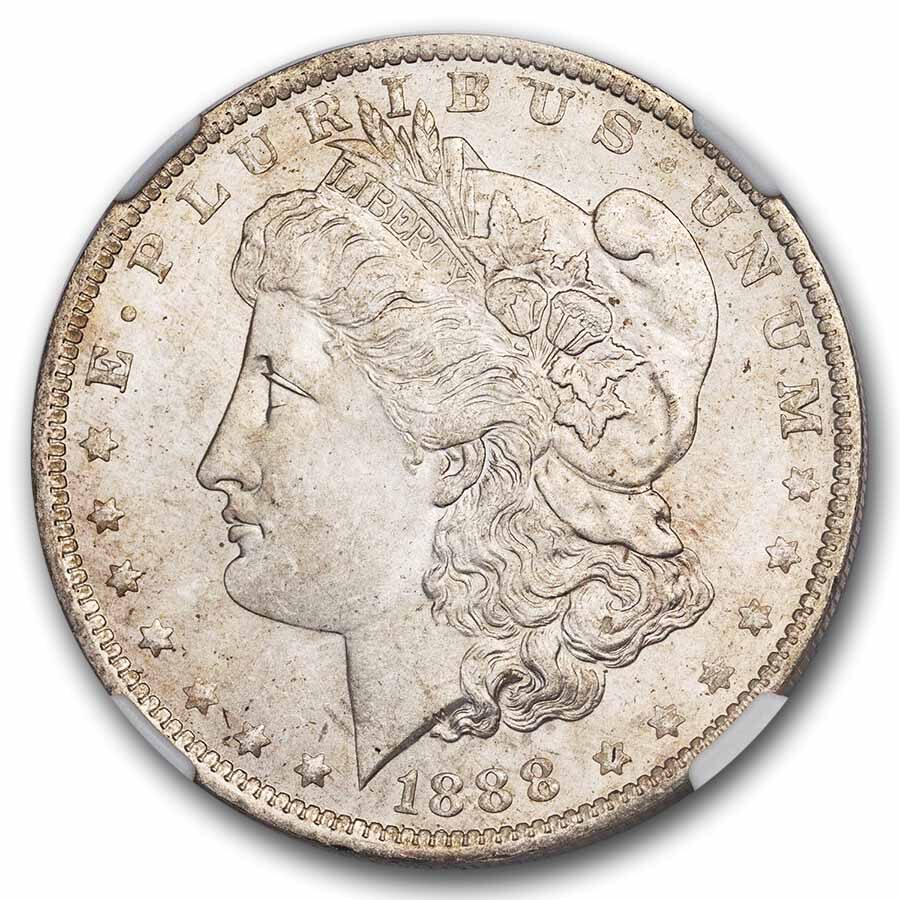 1888-O Morgan Dollar MS-65 NGC