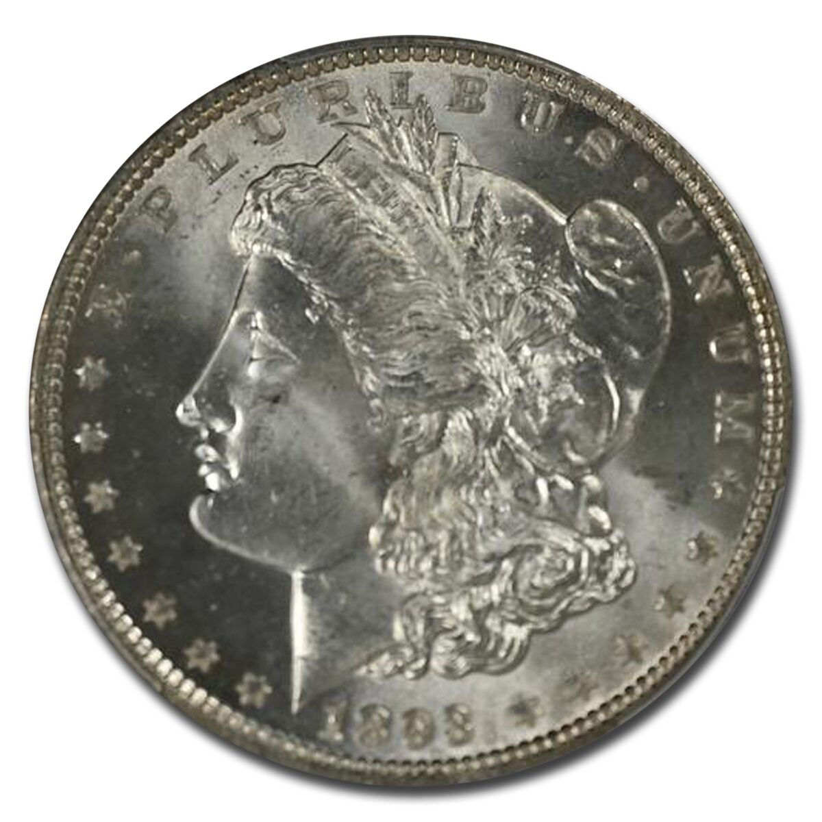 1893 Morgan Dollar MS-64 PCGS