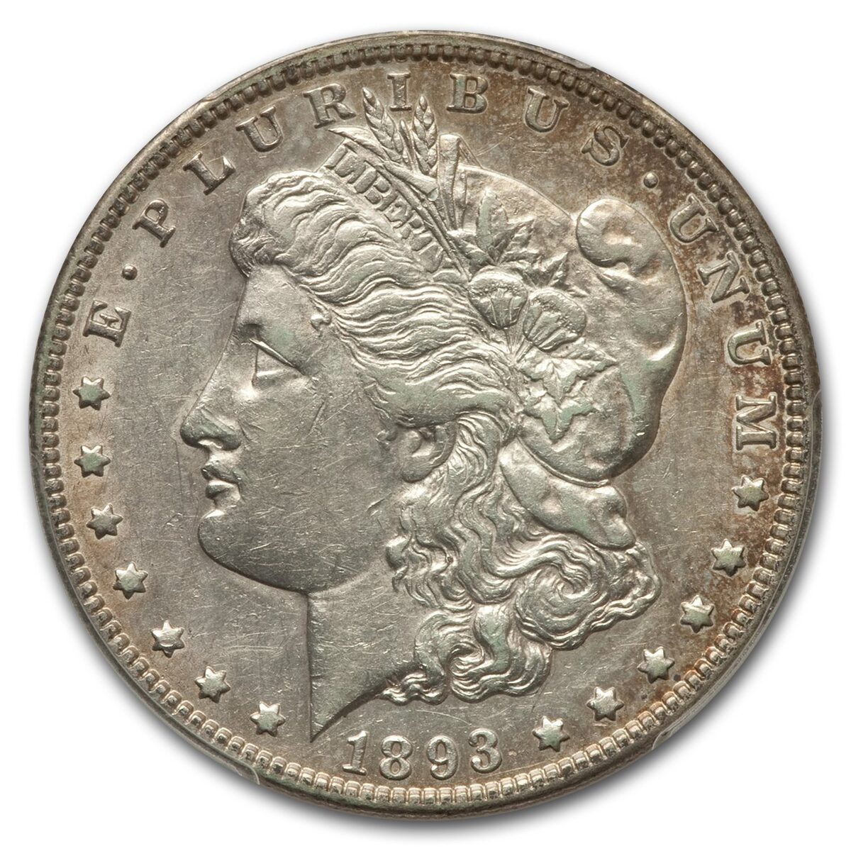 1893-O Morgan Dollar AU-50 PCGS