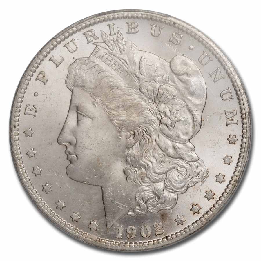 1902-S Morgan Dollar MS-64 PCGS