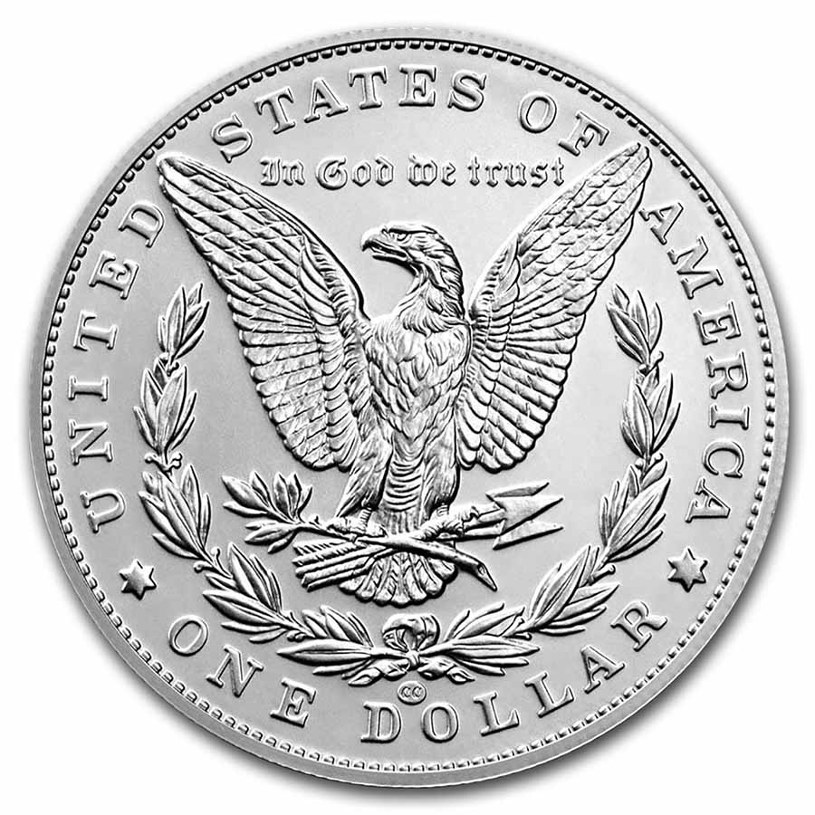 2021-(CC) Silver Morgan Dollar (CC Privy, Box & COA)