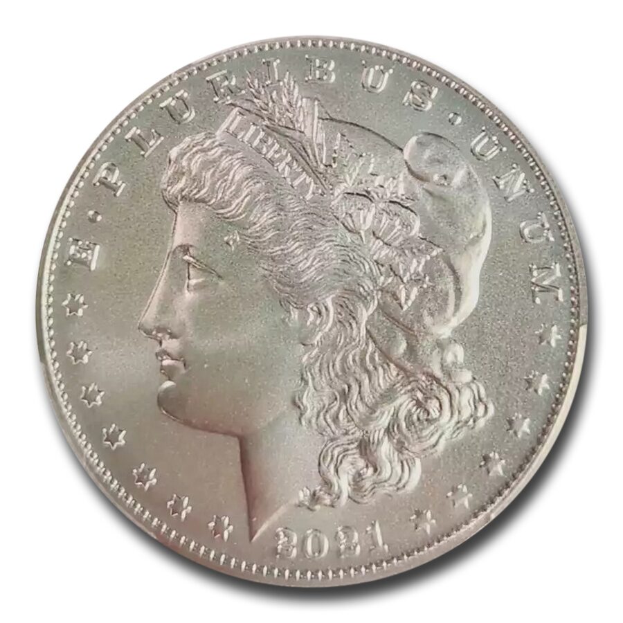2021-(CC) Silver Morgan Dollar MS-70 PCGS (FirstStrike®)