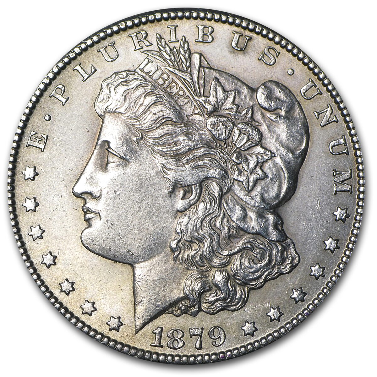 1879-CC Morgan Dollar BU