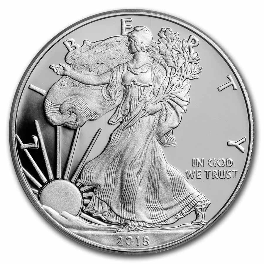 2018-W Proof American Silver Eagle PR-70 PCGS