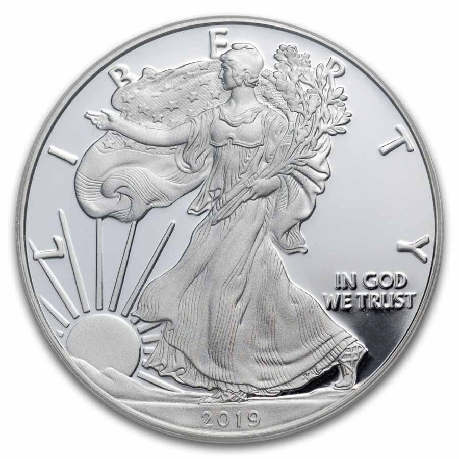 2019-W Proof American Silver Eagle PR-70 PCGS