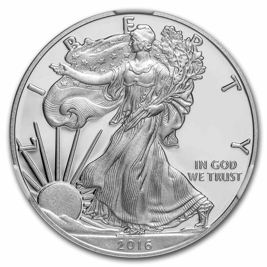 2016-W Silver American Eagle PF-70 NGC (Edmund C. Moy)