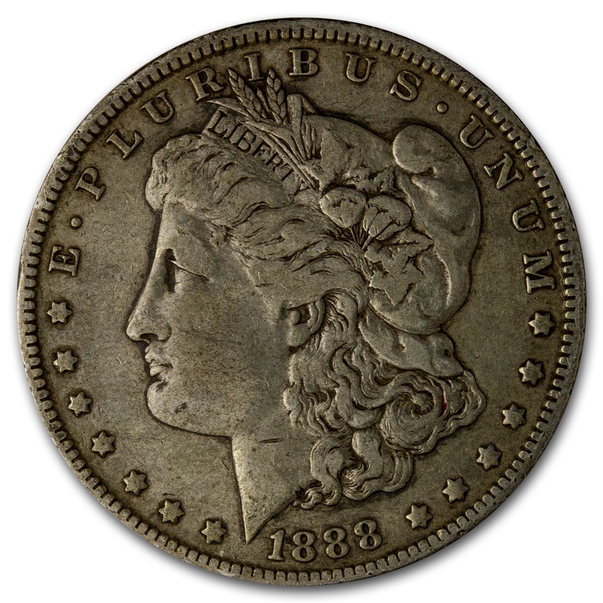 1888-O Morgan Dollar Hot Lips VG-VF