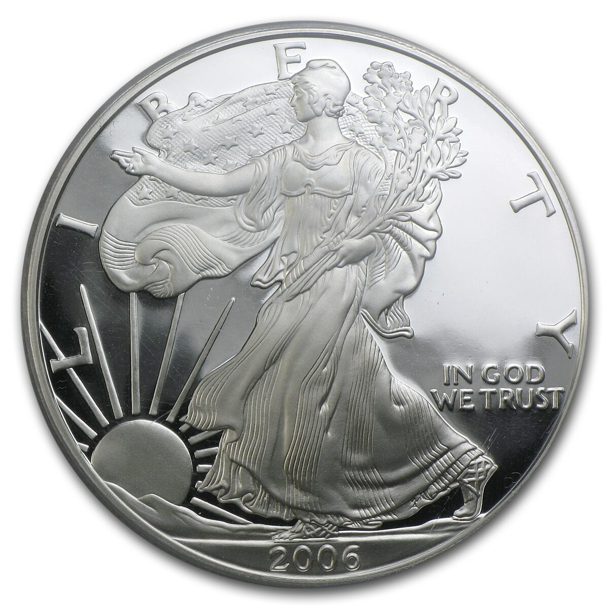 2006-W Proof American Silver Eagle PR-70 PCGS