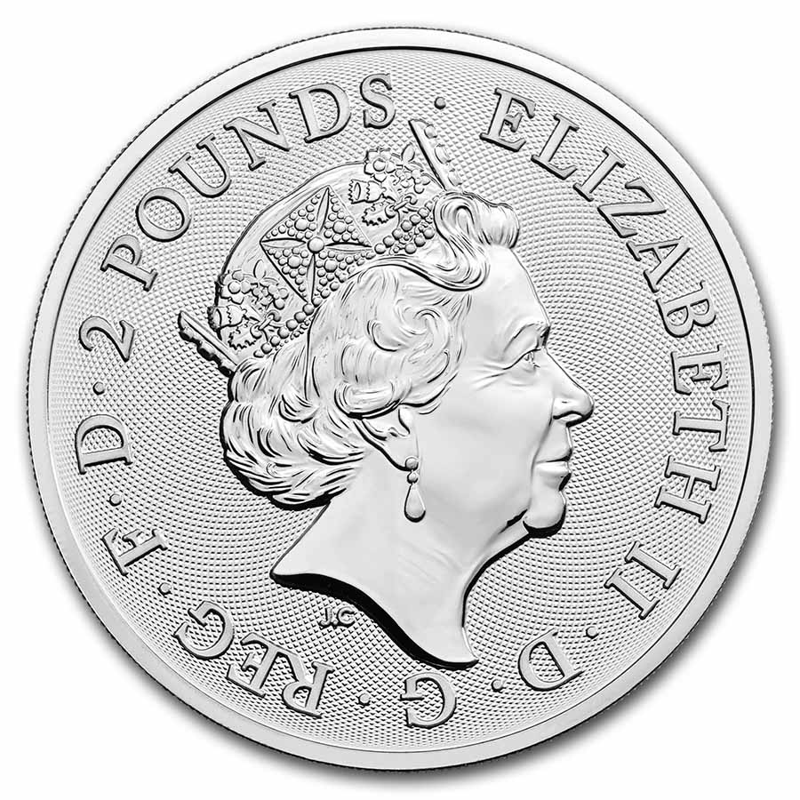 2022 Great Britain 1 oz Silver Myths & Legends: Maid Marian BU