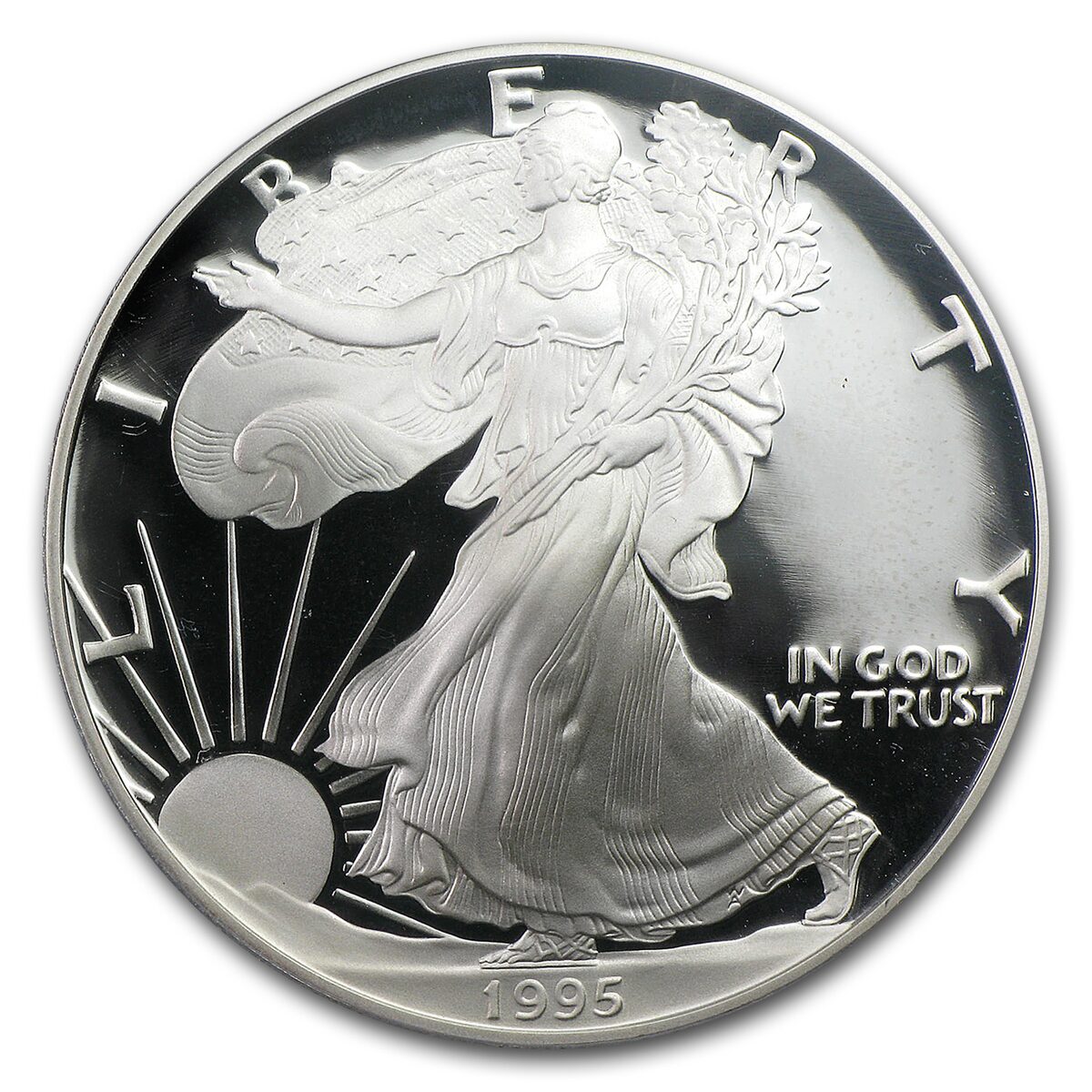 1995-P Proof American Silver Eagle PR-70 PCGS
