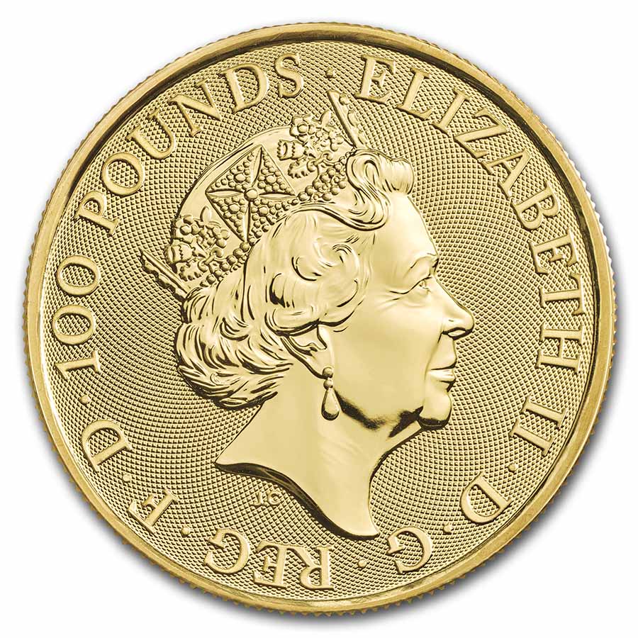 2022 Great Britain 1 oz Gold Myths & Legends: Maid Marian BU