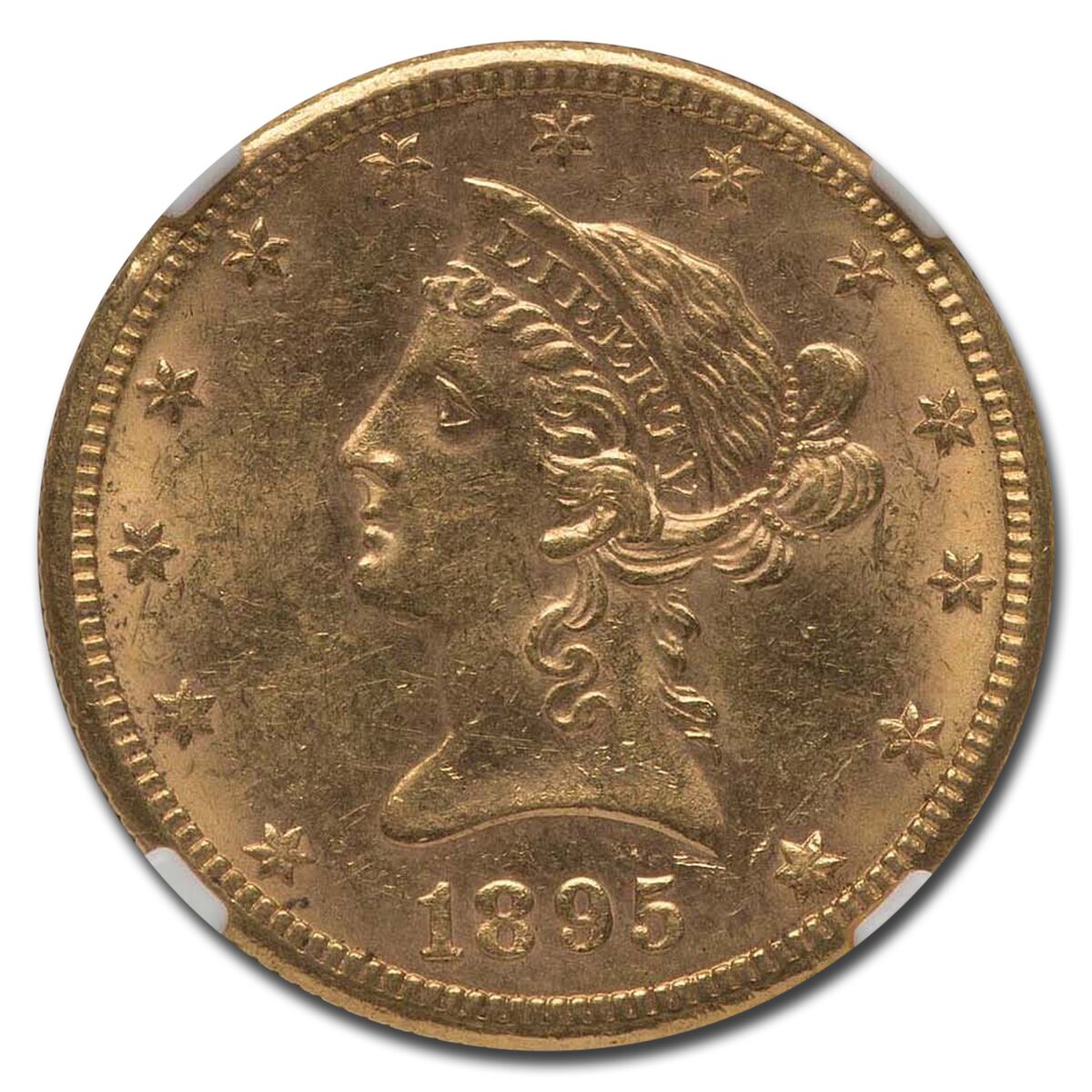 1895-O $10 Liberty Gold Eagle MS-61 NGC