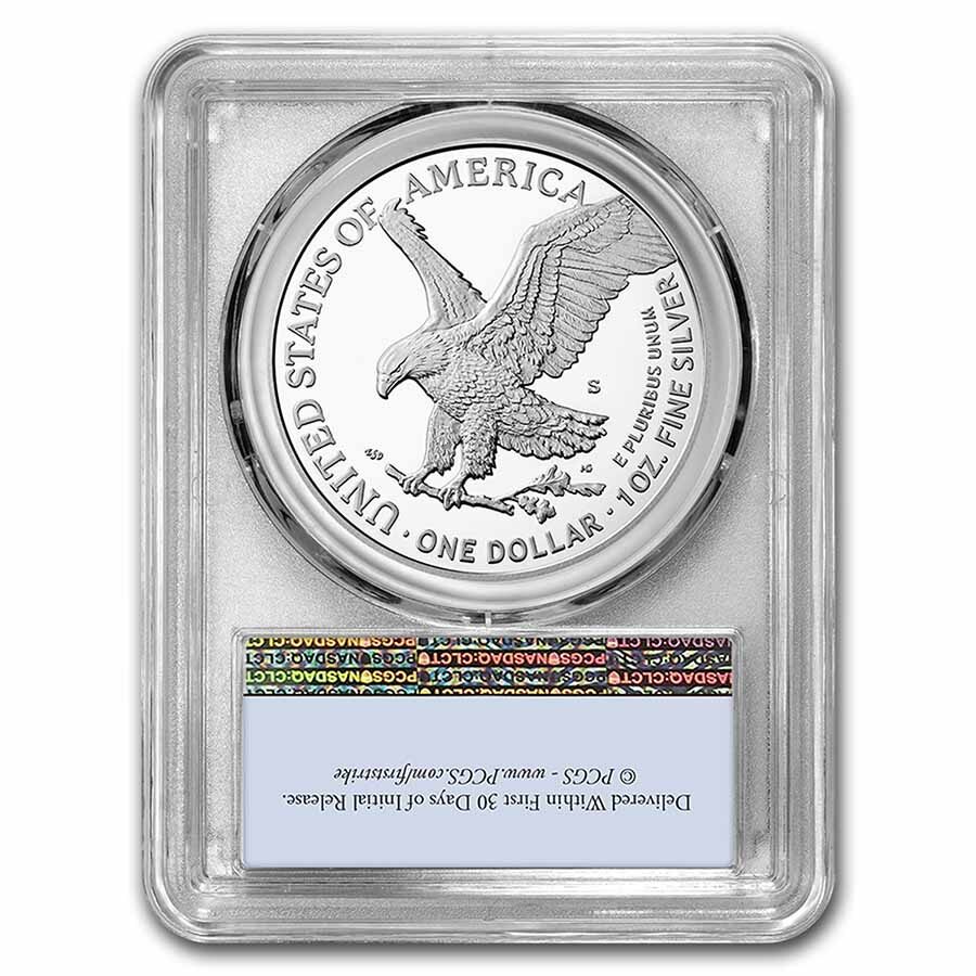 2021-S American Silver Eagle (Type 2) PR-69 PCGS