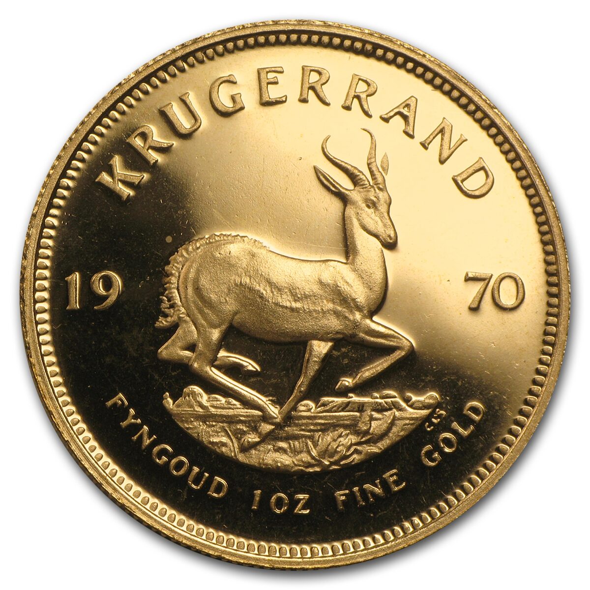 1970 South Africa 1 oz Proof Gold Krugerrand