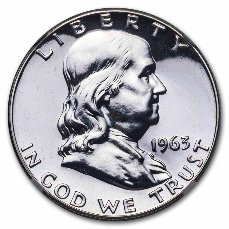 1963 Franklin Half Dollar PF-69 NGC