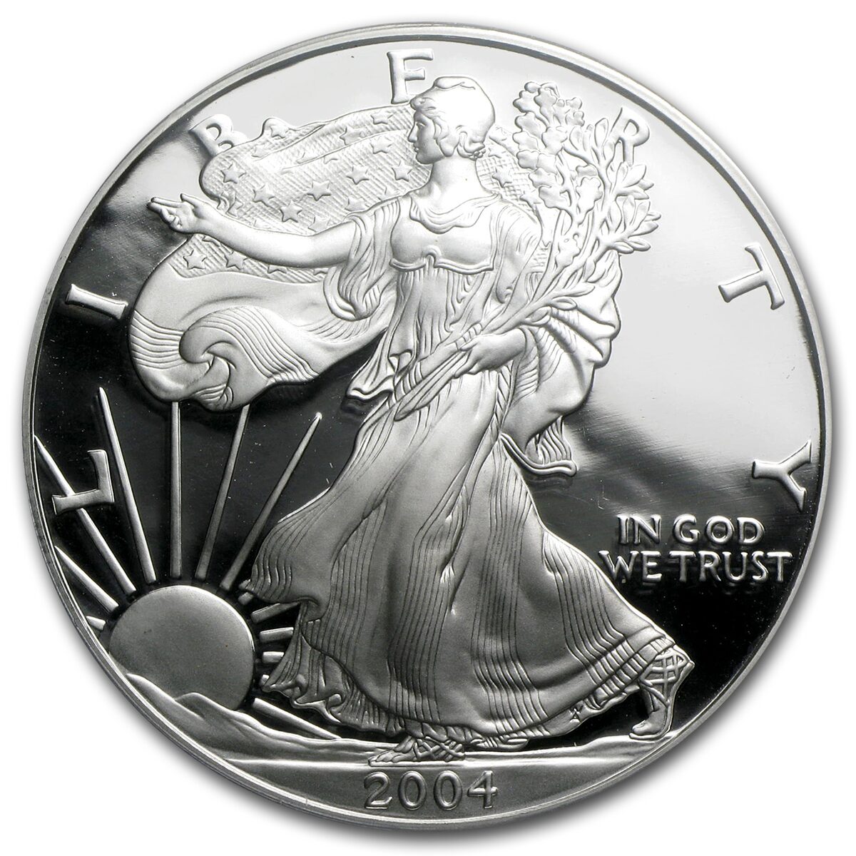2004-W Proof American Silver Eagle PR-69 PCGS