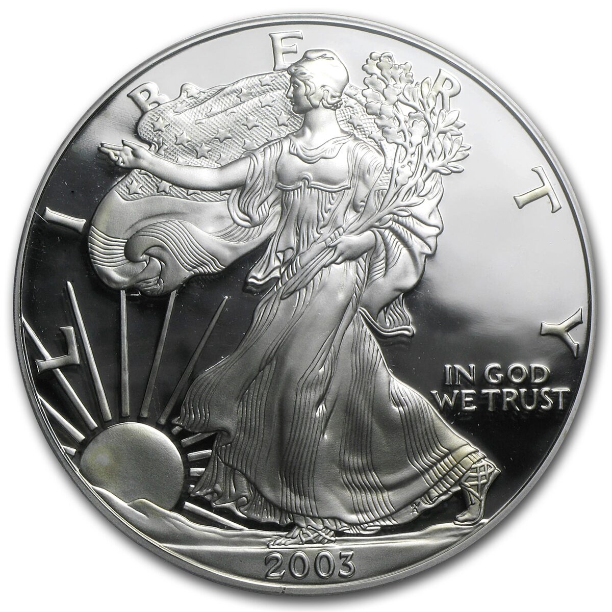 2003-W Proof American Silver Eagle PR-69 PCGS