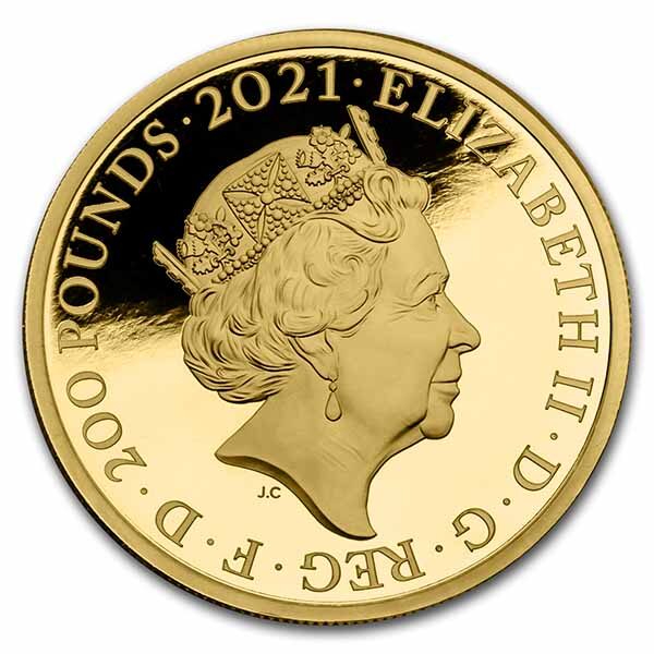 2021 The Prince Philip, Duke of Edinburgh 2 oz Gold Proof Coin