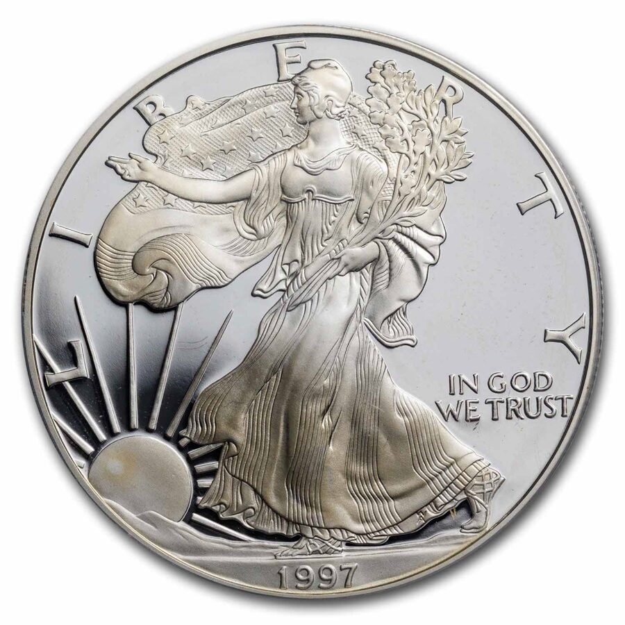 1997-P Proof American Silver Eagle PR-69 PCGS