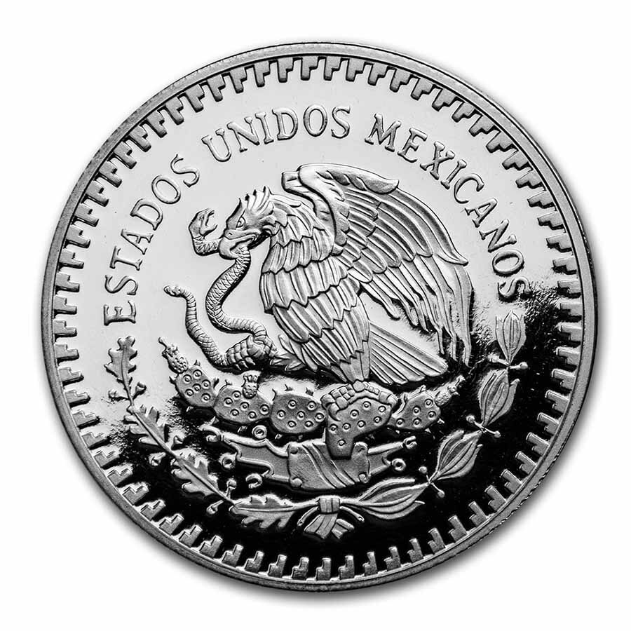 1988 Mexico 1 oz Silver Libertad Proof (w/Box & COA)