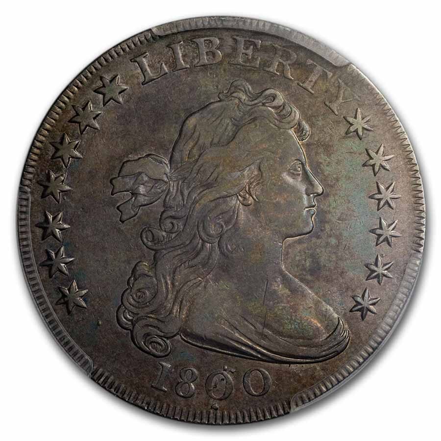 1800 Draped Bust Dollar VF-35 PCGS