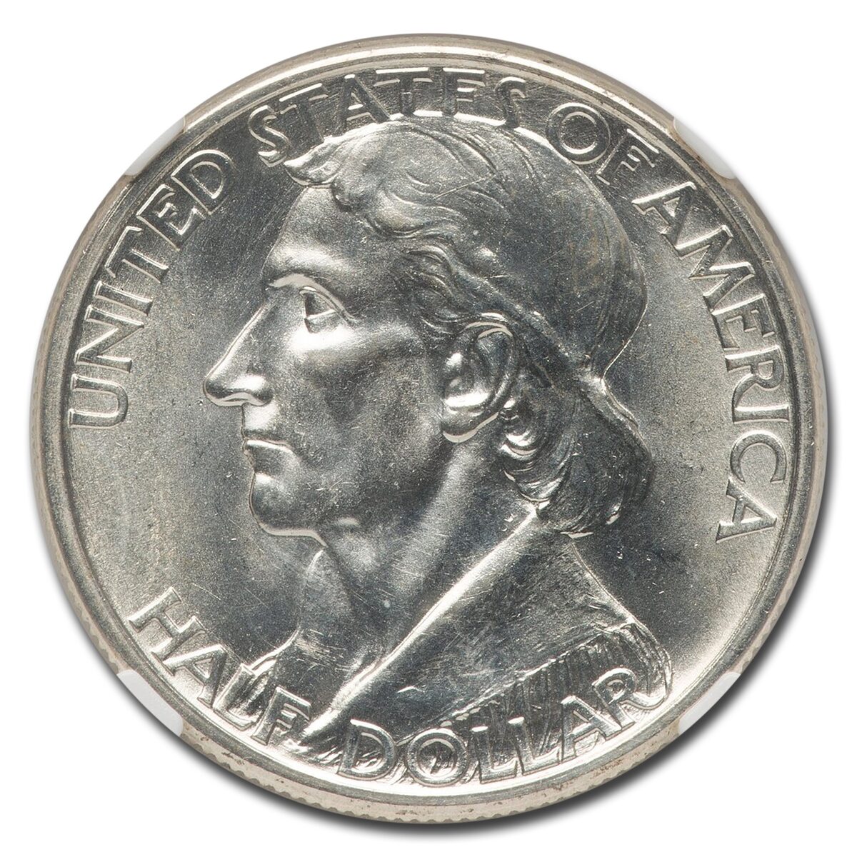 1938-D Daniel Boone Bicentennial Half Dollar MS-66 NGC